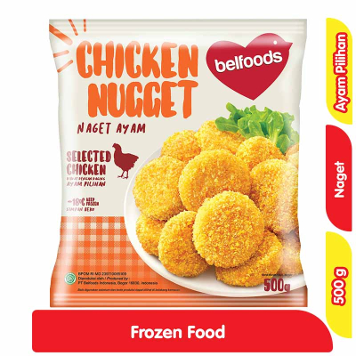 

Belfoods Favorite Chicken Nugget 500g Khusus Instan/Sameday