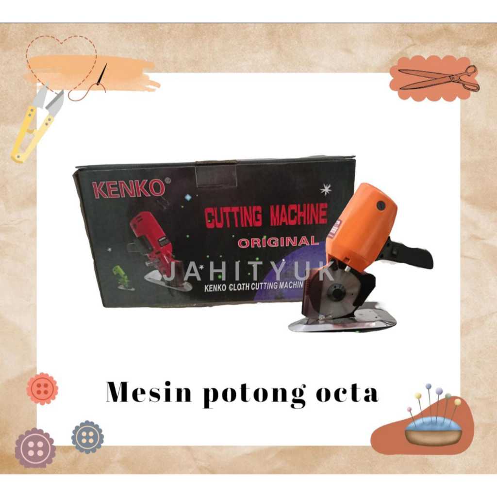 Mesin Potong Kain / Mesin Potong OCTA KENKO ORIGINAL Free Pisau Potong