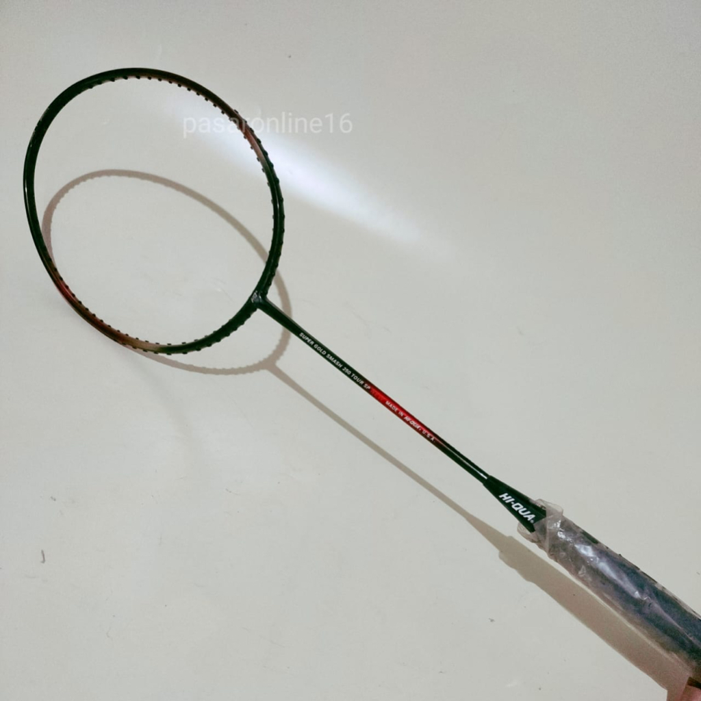 RAKET BADMINTON HI-QUA SUPER GOLD SMASH 250 TOUR SP NEW