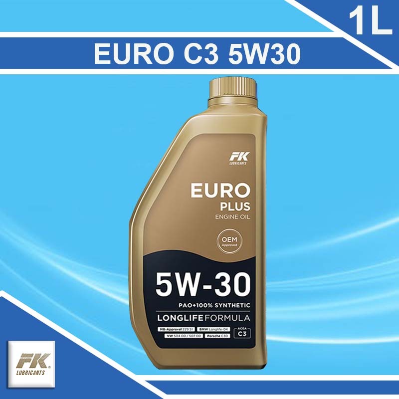 oli, oli fk massimo, oli fk, fk euro sn 100% synthetic, 5w30, 1 liter