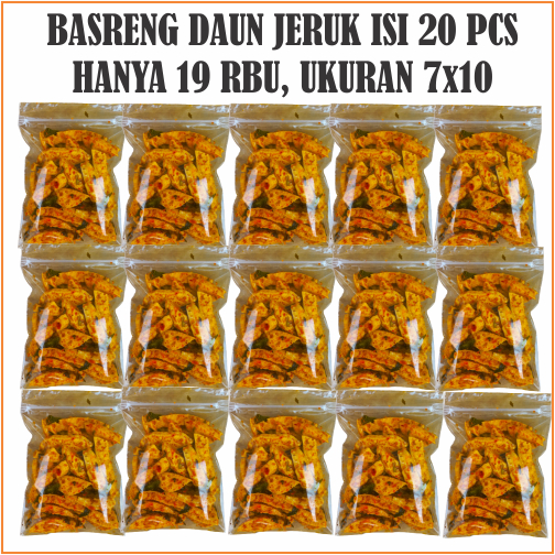 

BASRENG PEDAS DAU JERUK ISI 20 PCS HARGA 19 RIBU