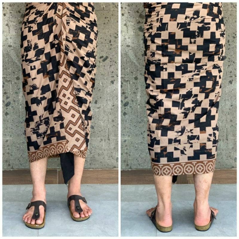 saput indigo print / pakaian adat bali