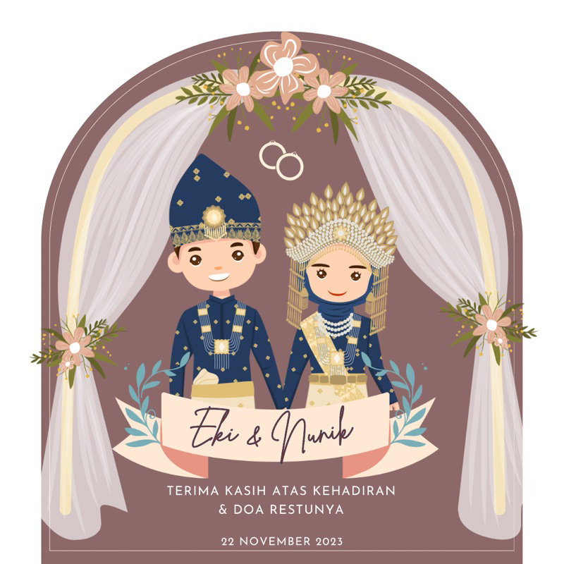 

Hang Tag Wedding Kartu Souvenir