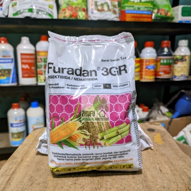 Insektisida FURADAN 3GR isi 1KG / Nematisida Furadan 3GR