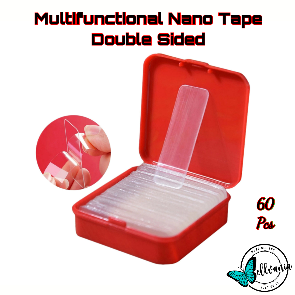 

Double Tape Nano Serbaguna Isi 60 Pcs