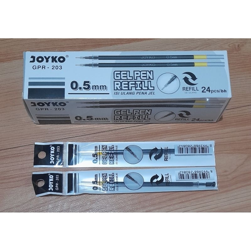 

Gel Pen Refill (isi ulang Pulpen) Joyko GPR 203 0.5 mm untuk 1 pcs