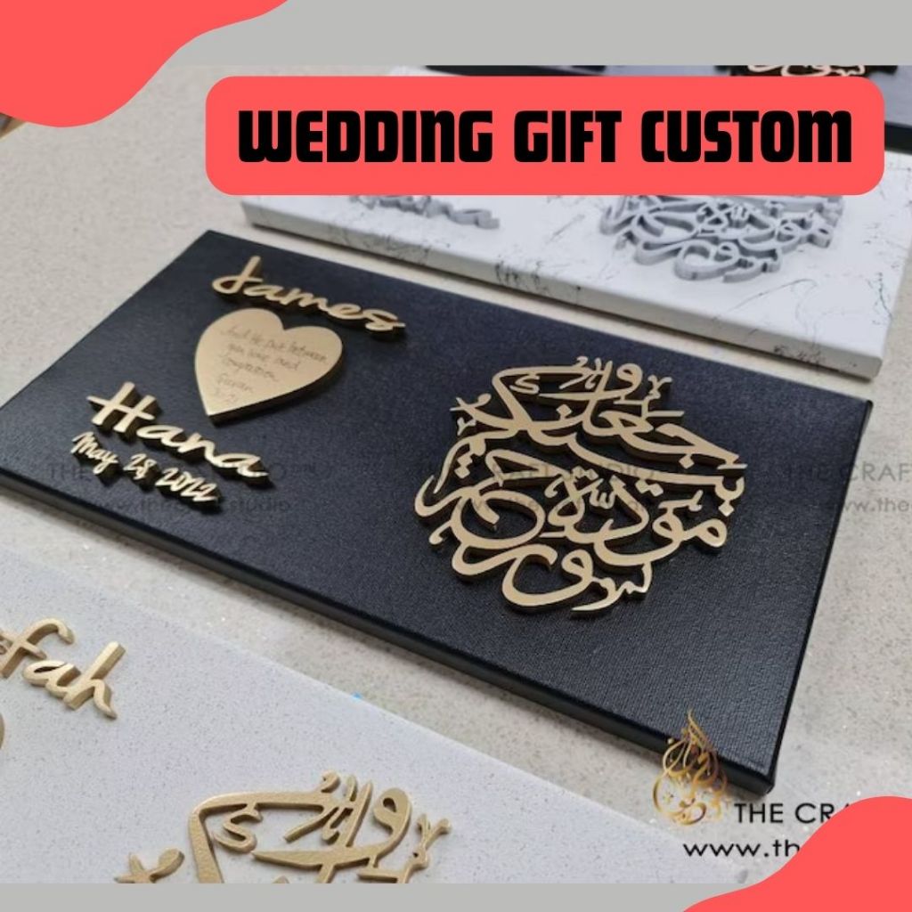 *TERBARU* WEDDING GIFT ISLAMI // KADO PERNIKAHAN UNIK ISLAMI // KADO PERNIKAHAN CUSTOM NAMA PENGANTI