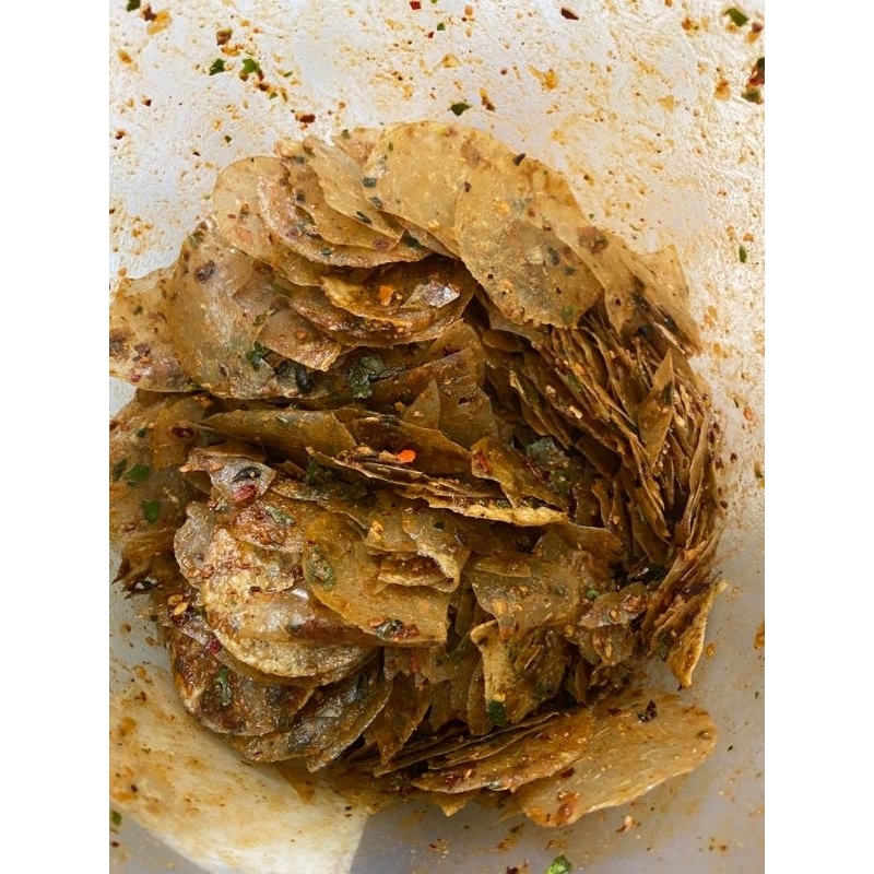 

KRIPIK KACA PEDAS DAUN JERUK