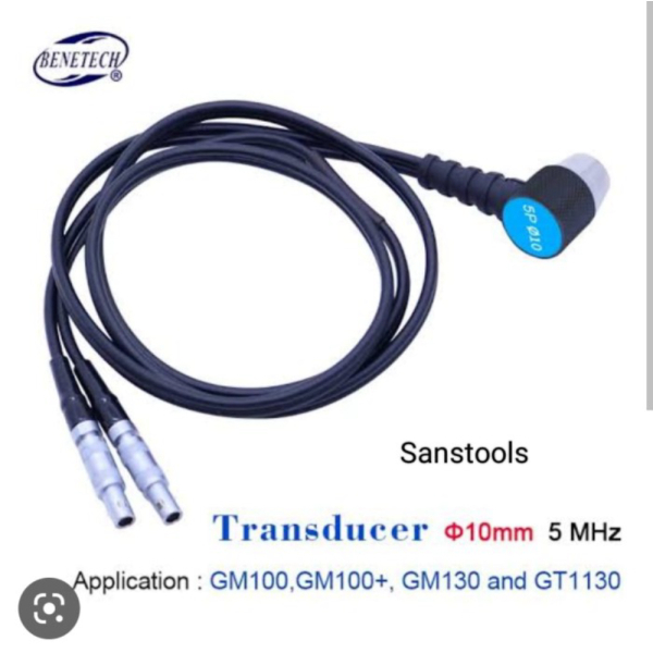 

probe sensor ultrasonic thickness gauge benetech gm100 gm130 original - 10MM/5MHz Diskon