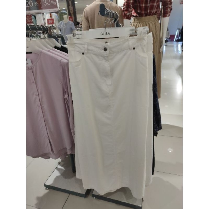 rok wanita warna putih geela original (5warna)
