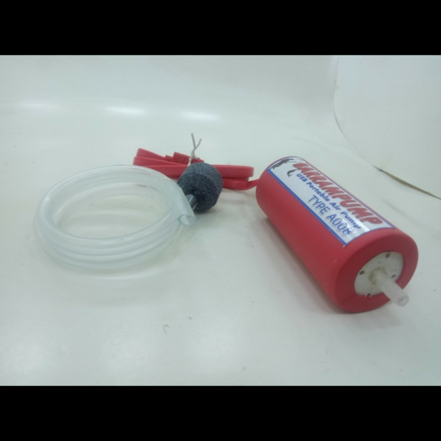 BARRAPUMP A008 Aerator USB Pompa Oksigen Mini Gelembung Udara Aquarium