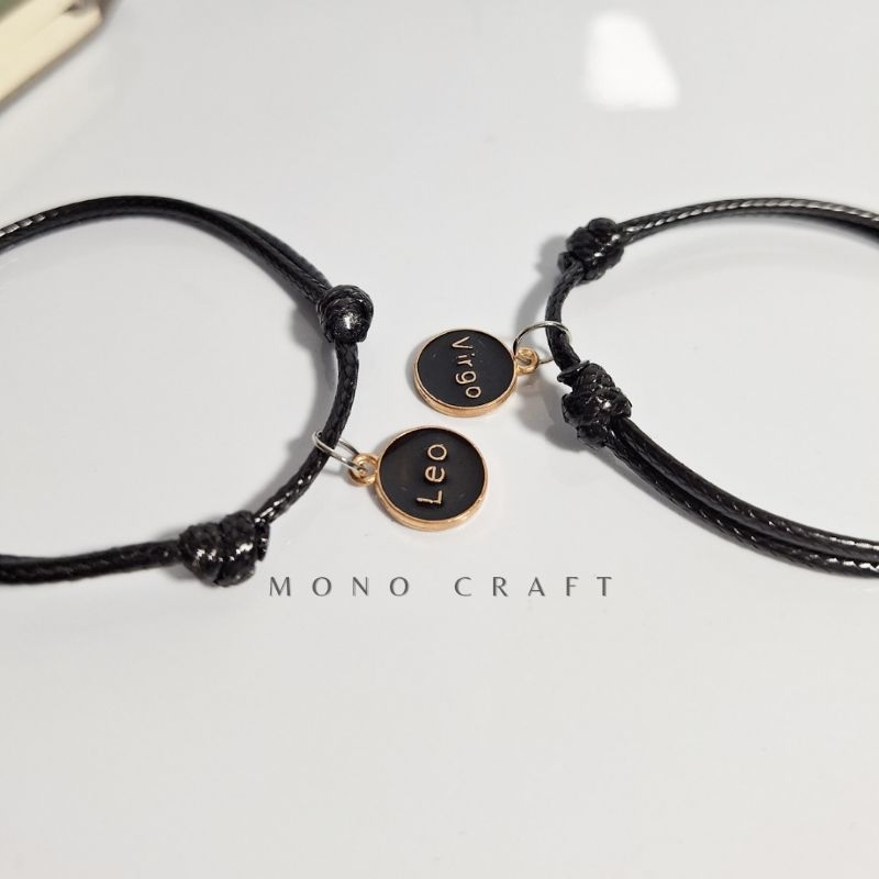 Gelang Zodiak bracelet zodiak moon couple gelang couple simple