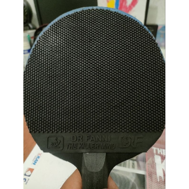 Karet Pingpong Bintik Medium Dr. Fanni OX baru di pakai dua hari