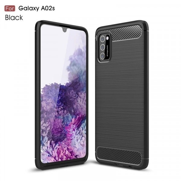Case Samsung A02S SLIM BLACK MATTE CASE SOFT CASE Blackmatte Softcase Samsung A 02S