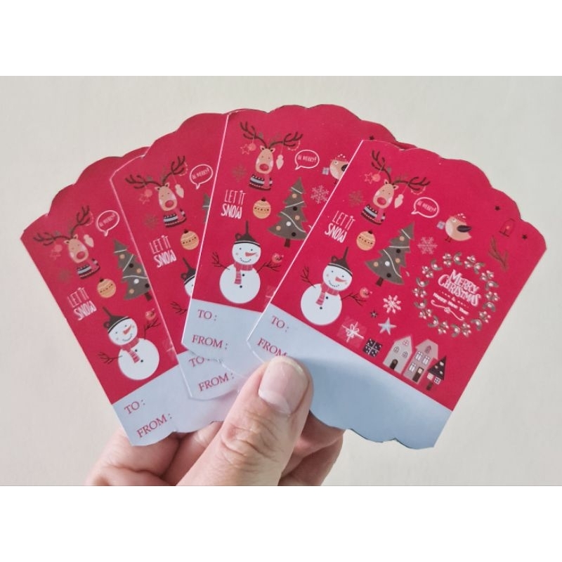 

Dus Natal isi 3 pcs Toples persegi panjang 350 gr uk. 25x15x7cm " Ho Ho Ho " ( 1 pack isi 5 pcs dus