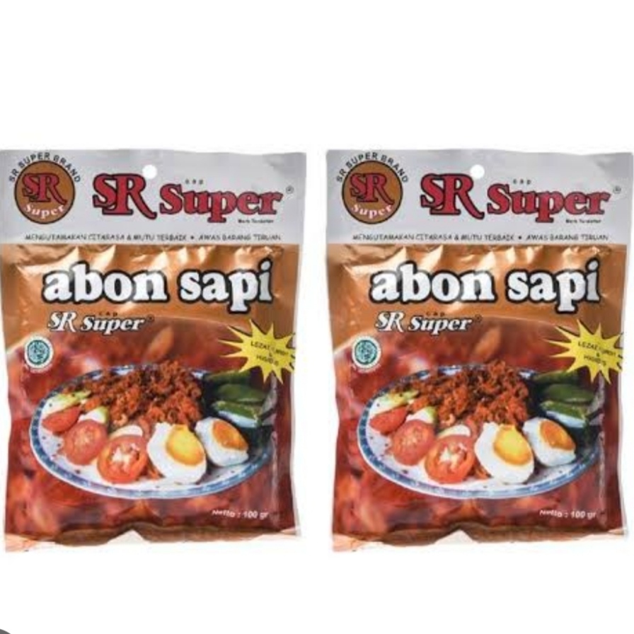 

Abon daging sapi SR Super 100gr