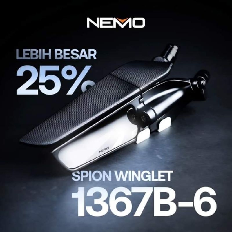 Spion winglet Nemo 1367B-6 BIG universal