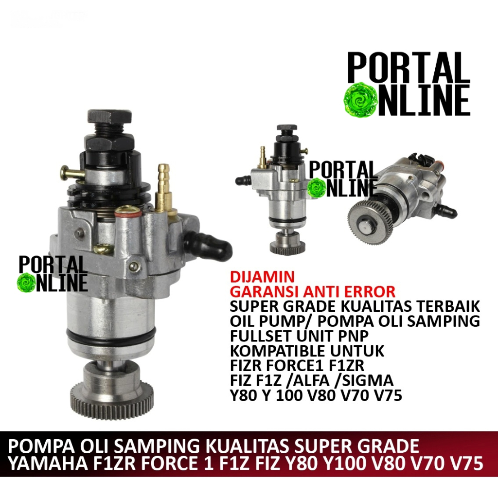(BISA  BAYAR DI TEMPAT ) POMPA OLI SAMPING YAMAHA F1ZR F1Z FIZ FIZR FORCE 1 ONE POSWAN ALFA SIGMA CH