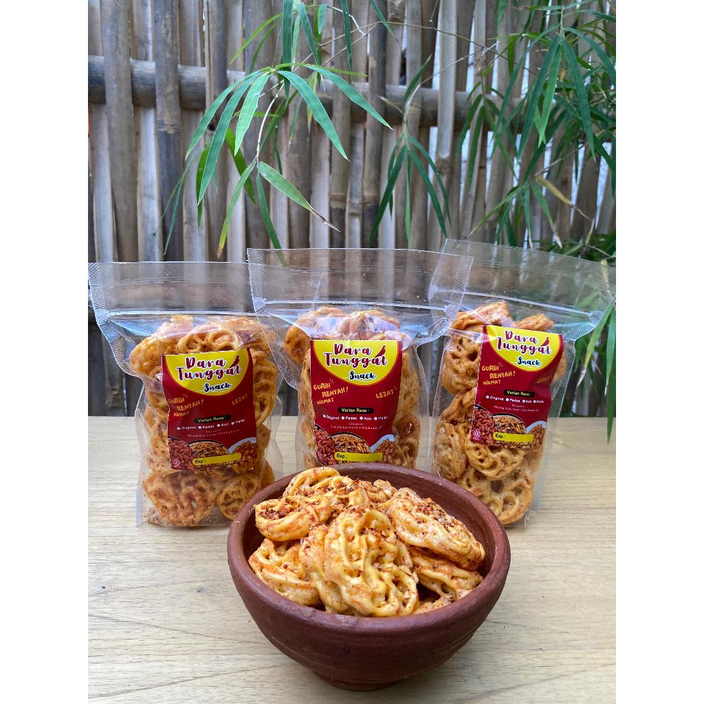 

Makanan Snack Cemilan Kerupuk Sebring Mawar Pedas Enak Renyah