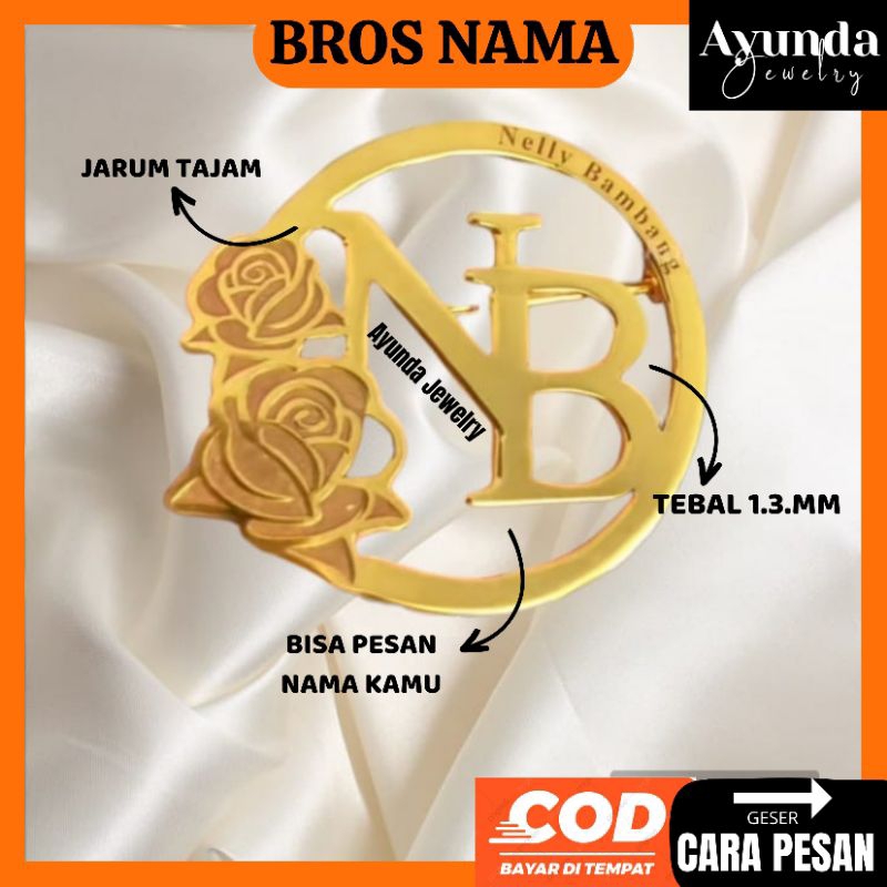 Bros Nama Custom bros guru bros bunga bros titanium