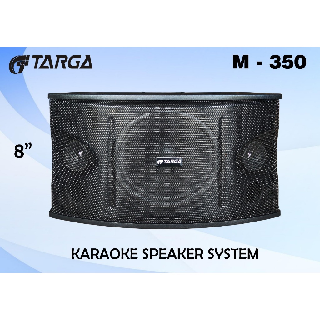 SPEAKER PASIF TARGA M350 8 INCH ORI SEPASANG 2 SPEAKER