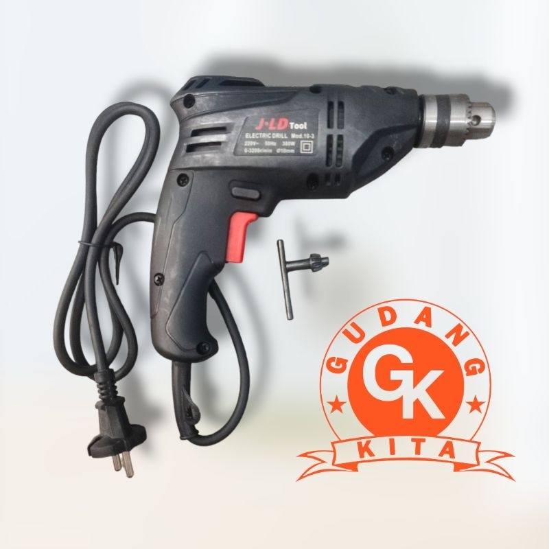 MESIN BOR LISTRIK JLD 10-3 BARANG SESUWAI FOTO