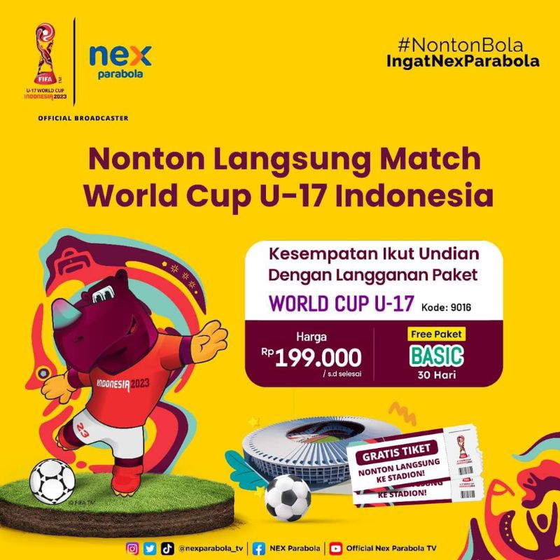 [PROMO] Isi Receiver TV Nex Parabola Piala Dunia U17
