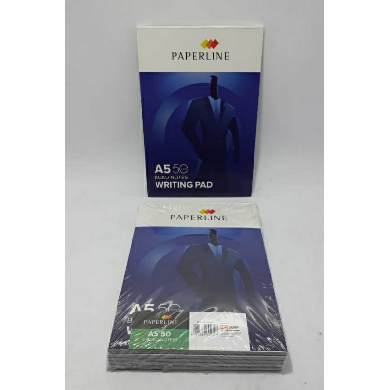 

Block Note Paperline A5/ Buku Seminar Paperline A5 Bergaris, 50 lbr