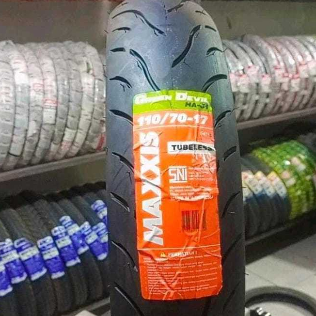 Ban Maxxis GREEN DEVIL 110/70-17 Tubeless