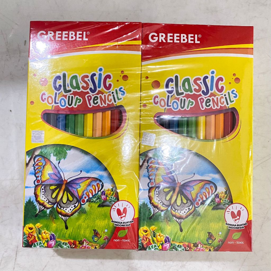 

Pensil Warna Panjang 12 Classic Colour Greebel