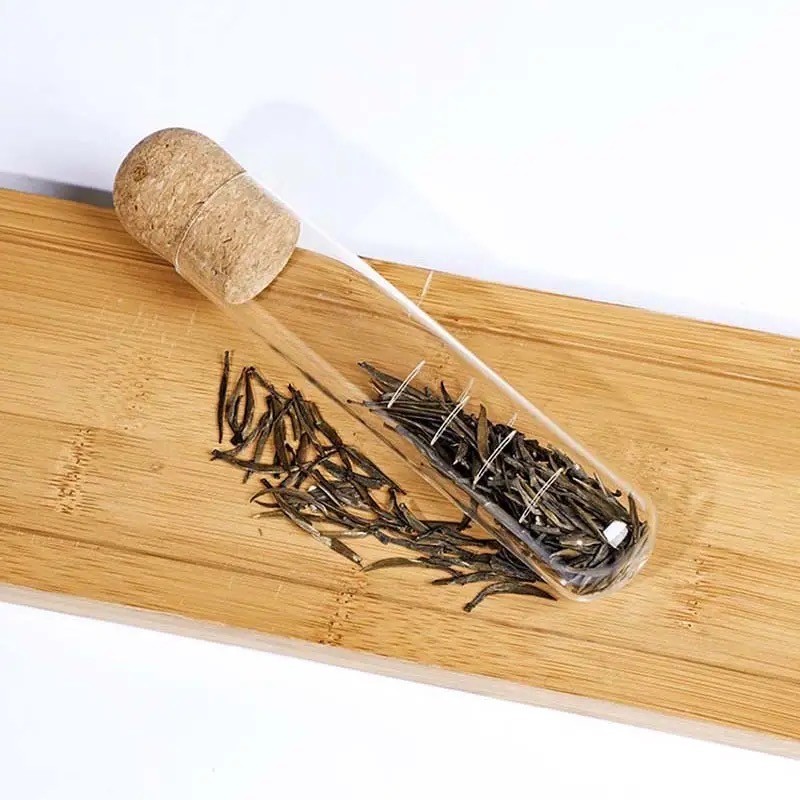 Tabung Saringan Teh Tea Kaca Filter Reusable Infuser Rimpang Bunga