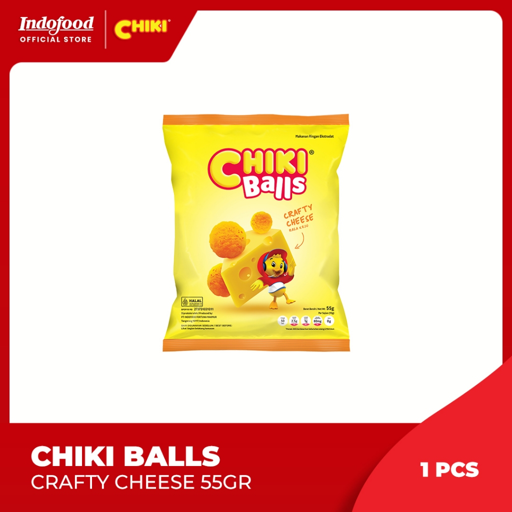 

Chiki Balls Crafty Cheese 55 Gr