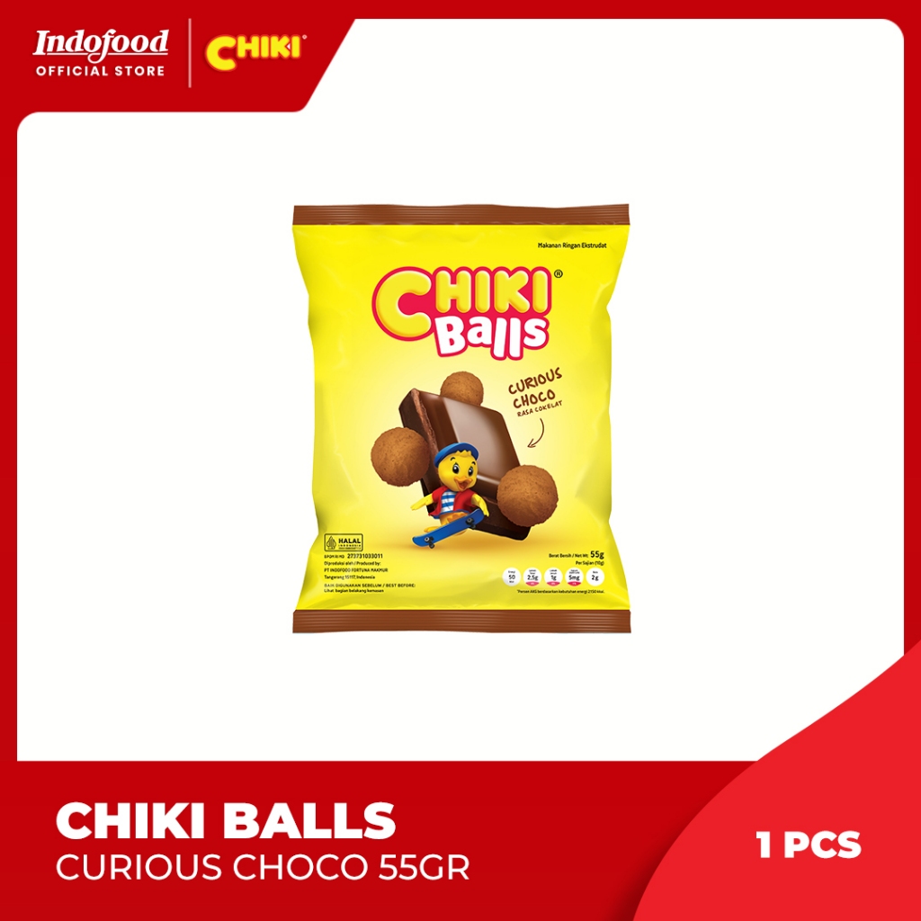 

Chiki Balls Curious Choco 55 Gr