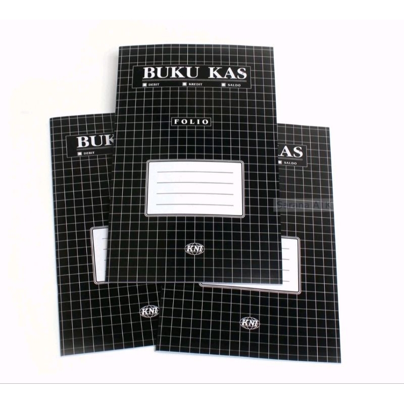 

Buku kas hitam folio