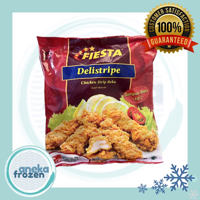 

fiesta delistripe 500 gram anek frozen malang