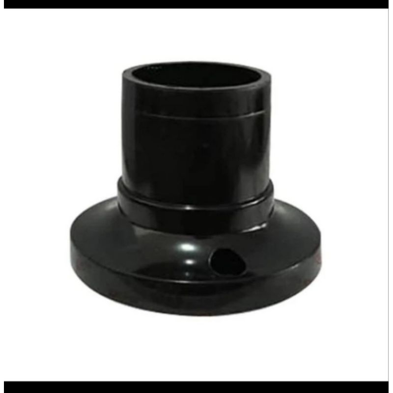 fiting plafon tempel hitam bulat broco fiting lampu