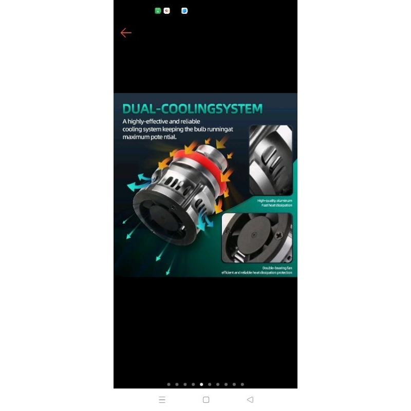 lampu LED h11 h8 9006 9005 foglamp mobil laser mini