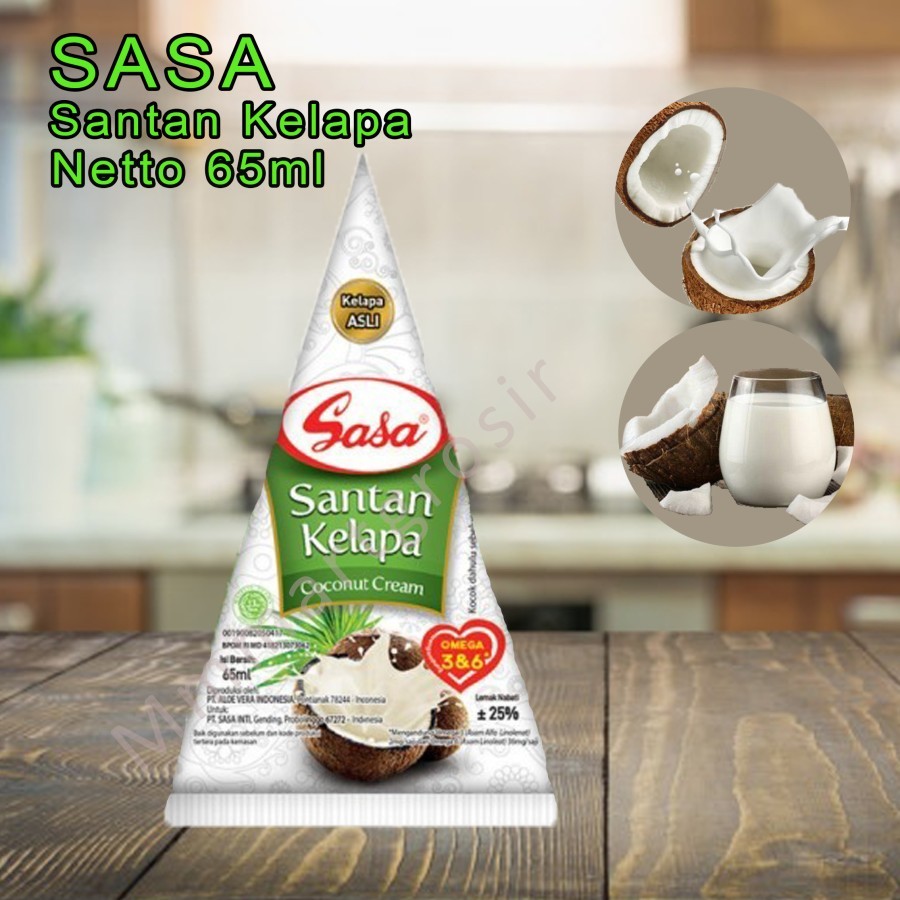 

Santan Kelapa * Sasa * 65ml * Santan instan