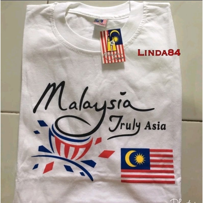 Kaos souvenir malaysia Kaos negara malaysia TRULY ASIA