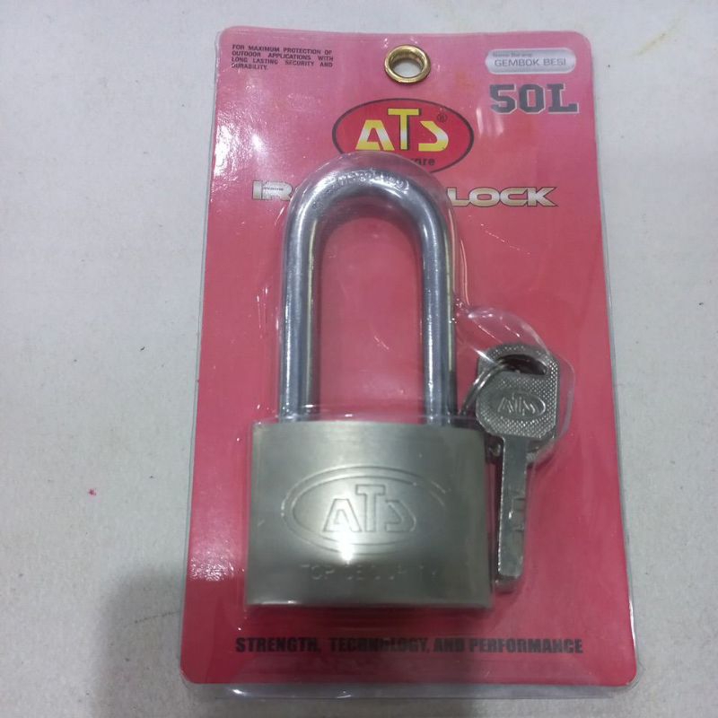 gembok ats 50mm panjang/ats gembok 50mm panjang