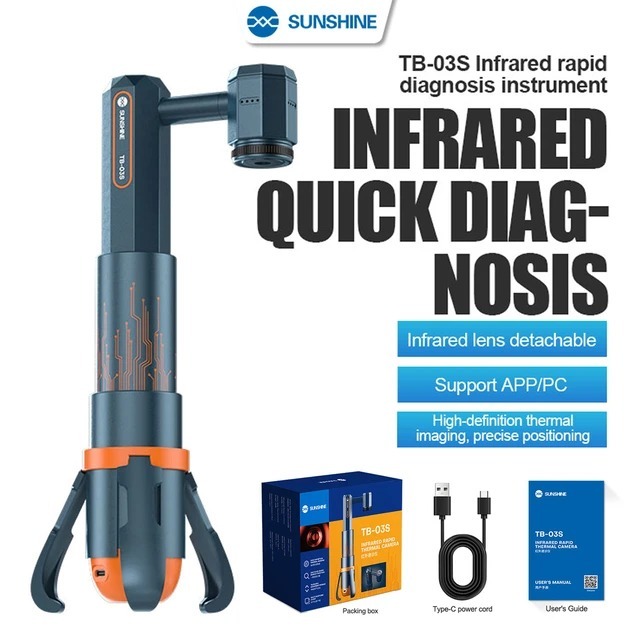 SUNSHINE TB-03S Infrared Rapid Thermal Camera IIT ShortCam Lite Thermal Supercam