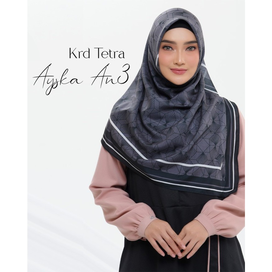 KRD TETRA AYSKA AN3/KERUDUNG SEGIEMPAT RABBANI/ KRD SEGIEMPAT RABBANI/KERUDUNG SEGIEMPAT MOTIF/KERUD