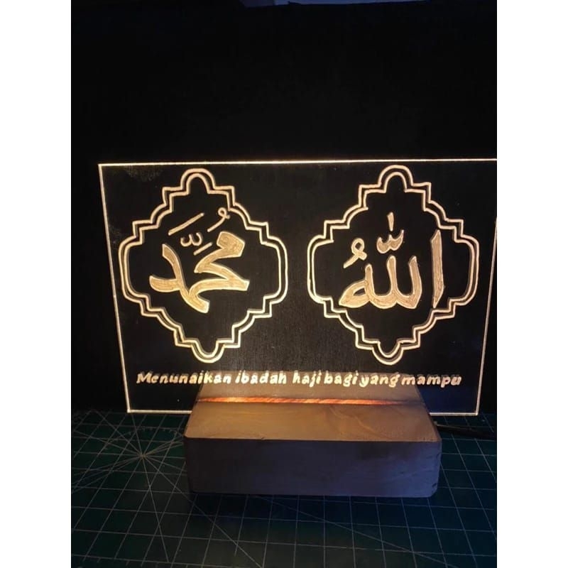 kado lampu LED akrilik custom foto hampers box / kado wisuda / kado ulang tahun
