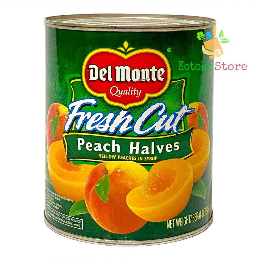 

Delmonte Peach Halves / Del Monte Buah Peach Kaleng 825gr