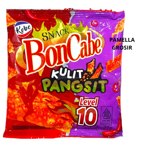 

Snack Pedas Murah Boncabe Kulit Pangsit Level 10 27gr