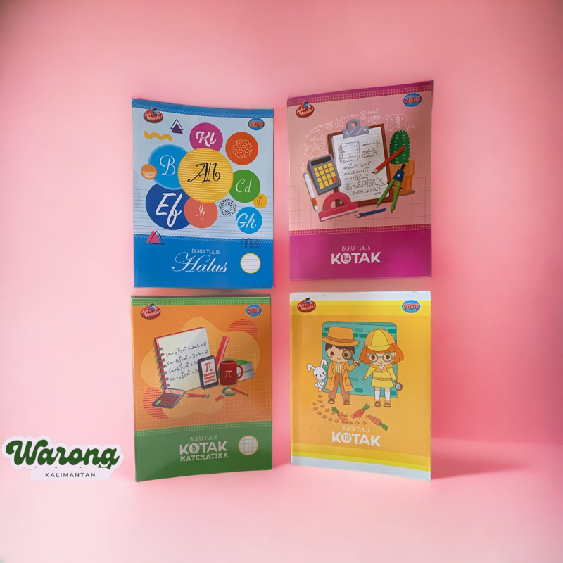 

1 pcs buku tulis kotak / halus / mtk