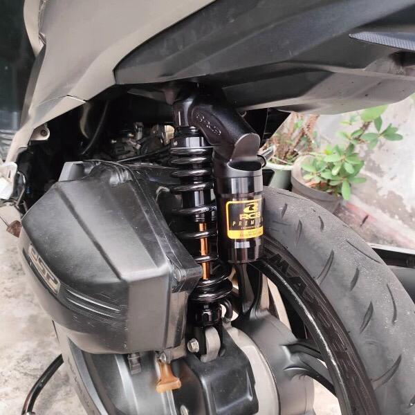 SHOCK BRACKER RCB MONOSHOCK CLICK125i VS SERIES BLACK 330MM VARIO125/150, SCOOPY, FINO, SOUL GT 125 
