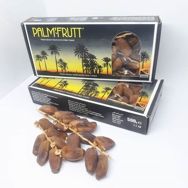 

Kurma Palm Fruit 500gr Original Palm Fruut Tunisia Tangkai