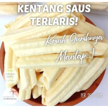 

Stik Kentang POTATO SAUS Rasa Original isi 1000 Gram