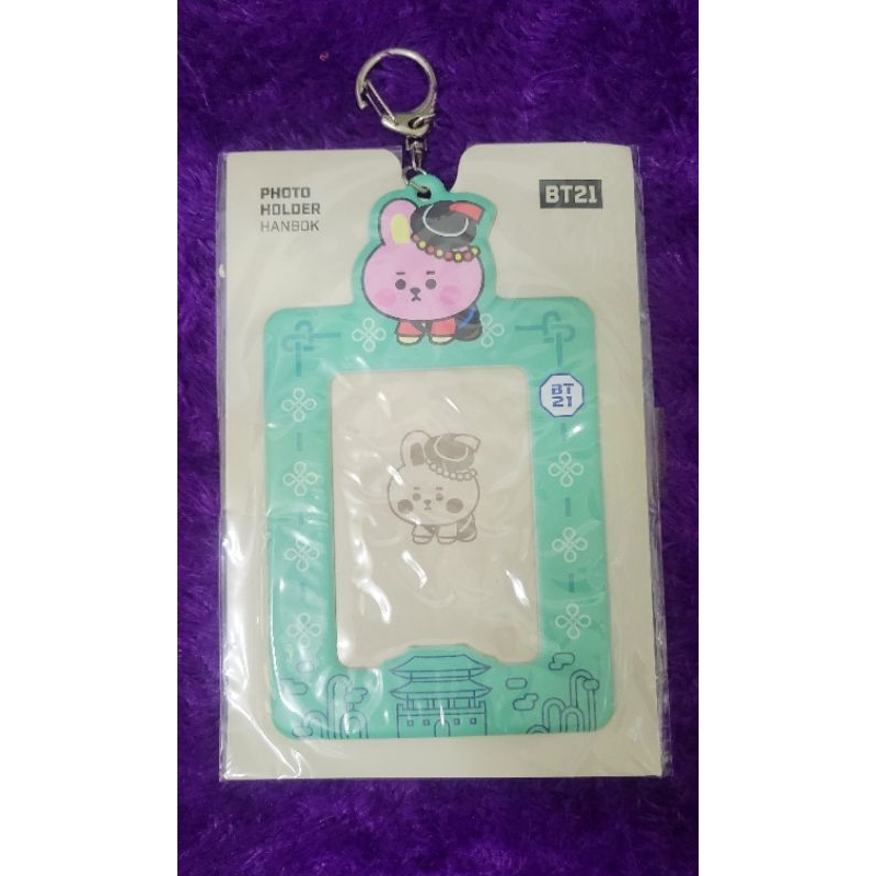 READY STOCK Photocard Holder BT21 Official cooky universtar & cooky hanbok